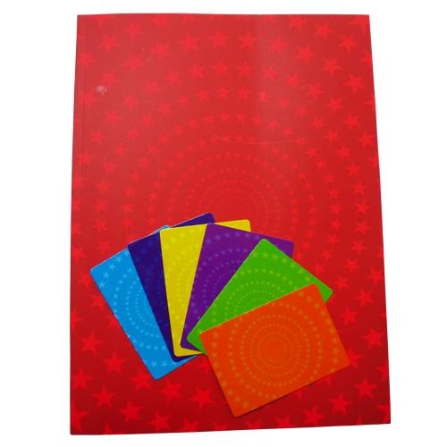 [마술교구]무지개컬러링북(카드포함)Rainbow coloring book+card